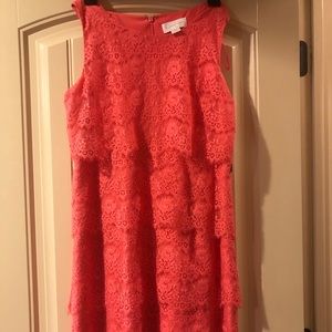 Jessica Simpson Coral Dress